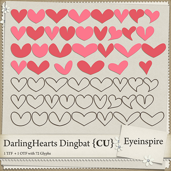 digiscrap, digital scrapbooking, dingbat, dingbat font, font, valentine, solid font, outline font, romance, heart font, scrapbooking fonts, romance, digi fonts, invitations, printables, eyeinspire, photography tools, cute, commercial use, photoshop, layer styles, pse, psp, textures, leather, texture styles