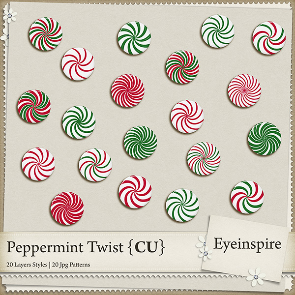 christmas, layer styles, candy cane, peppermint twist, scrapbooking kits, seamless patterns, photography, photos, photo cards, commercial use, digital scrapbooking, digi scrap, texture, colorful, shabby, texture overlays, photoshop, elements, eyeinspire, realistic, high quality, 300 dpi
