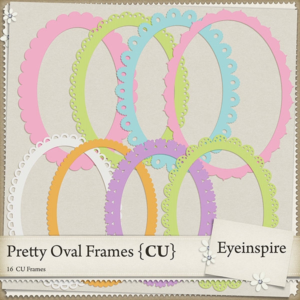 scalloped, oval frames, pretty frames, cute frames, whimsy, fun, elegant, gorgeous, layered frames, pearls, scrapbooking kits, seamless patterns, photography, photos, photo cards, commercial use, digital scrapbooking, digi scrap, texture, colorful, shabby, texture overlays, photoshop, elements, eyeinspire, realistic, high quality, 300 dpi